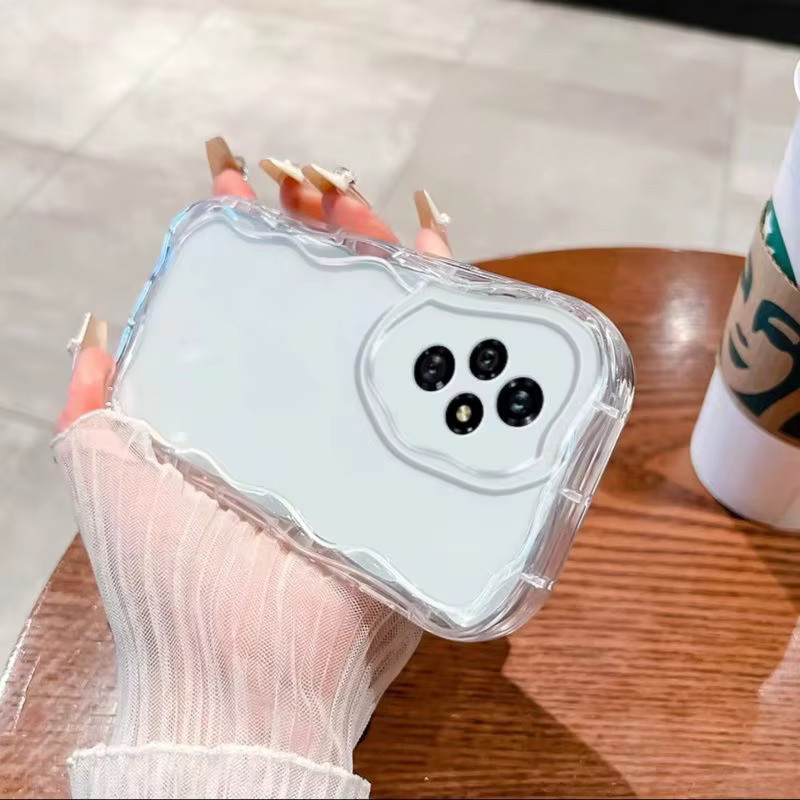 Transparente TPU Wellen-Softcase Handyhülle für Honor 200 (ELI-AN00, ELI-NX9) - Bild 3