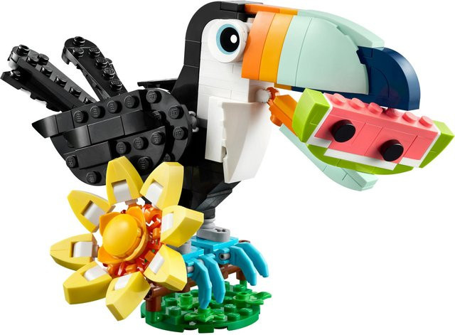 LEGO Wilde Tiere Tropischer Tukan Konstruktionsspielzeug ab 7 Jahren - Bild 3