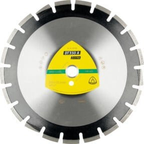 Klingspor DT 350 A Diamanttrennscheibe in Silber, Durchmesser: 350 mm, Breite: 3,2 mm, Bohrung: 25,4 mm - Bild 1