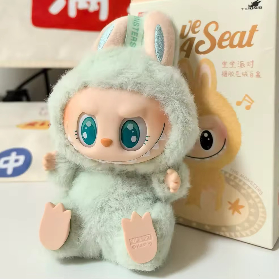 POP MART Labubu The Monsters Have a Seat Serie Blind Box Vinyl-Plüsch-Spielzeug für Erwachsene und Kinder - Bild 2