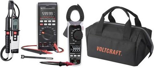 VOLTCRAFT Messgeräteset Elektromeister in Schwarz - Bild 1