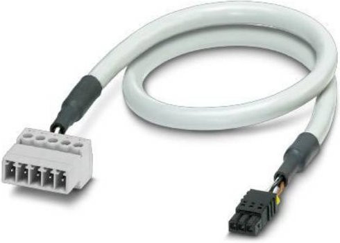 Phoenix Contact 2905263 PLC-V8C/CAB/TBUS/0,3M SPS-Kabel in Weiß - Bild 1