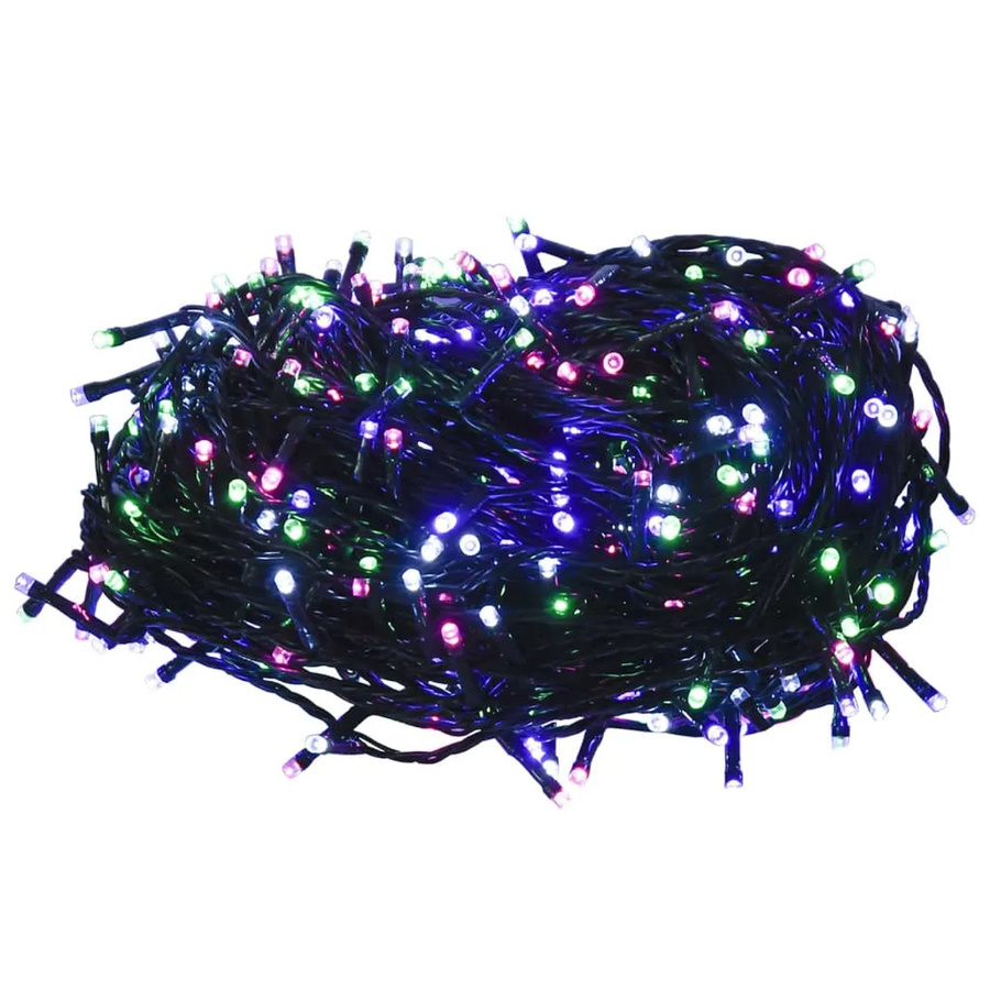 vidaXL LED-Lichterkette mit 300 LEDs in Pastell-Mehrfarben, 30 m Länge, USB-Anschluss - Bild 2