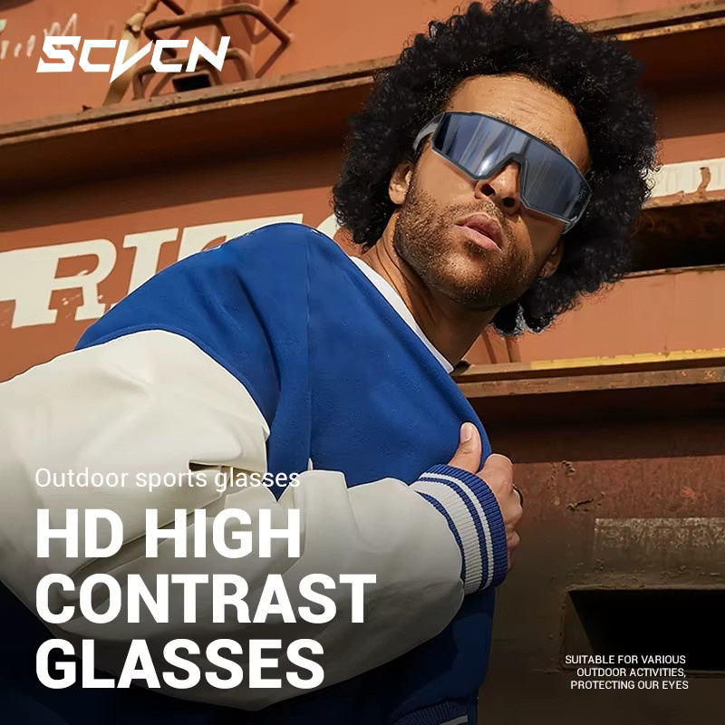 SCVCN Sonnenbrille, Vollrand, Kunststoff, Unisex - Bild 2