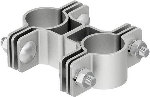 OBO Bettermann isFang TS40-50 Montagezubehör, 2 Stück, Silber - Bild 1