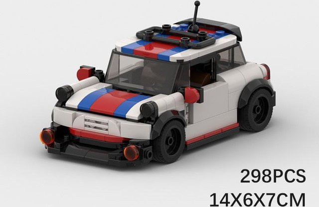 Binchi Keji Travel Rennsportwagen Bausteine, Rennmodell, ab 3 Jahren - Bild 1