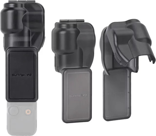 DJI Osmo Pocket 3 Schutzhülle mit Display-Schutzfolie und Objektivkappe in Schwarz - Bild 1