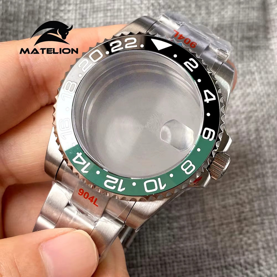 Matelion Uhrengehäuse, Edelstahl, 40 mm, Silber, Unisex - Bild 3