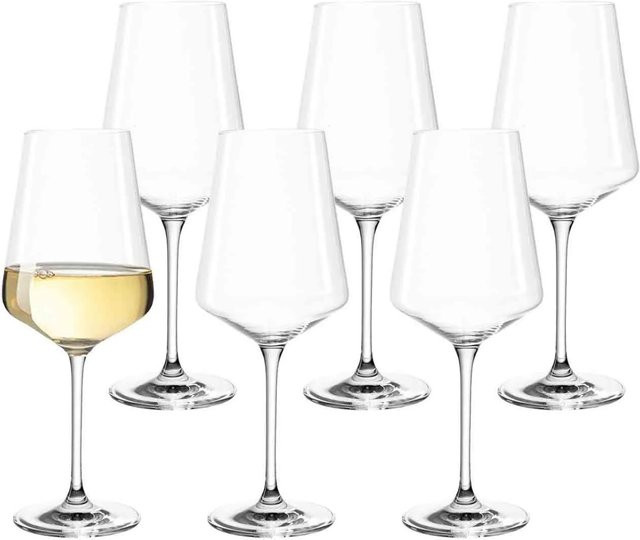 Leonardo Puccini Weißweingläser transparent 6er Set mit 560 ml - Bild 1