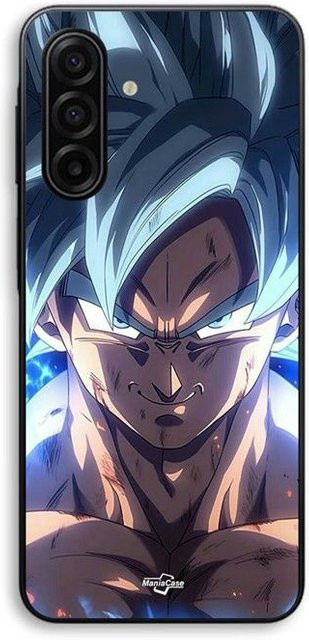 Maniacase Handyhülle für Samsung Galaxy A17 mit Dragon Ball Z Goku Ultra Instinkt Design in Schwarz und Multicolour - Bild 1
