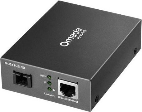 TP-Link MC211CS-20 Medienkonverter 1000MBit/s Ethernet/LAN Schwarz - Bild 1