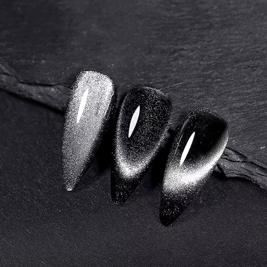 MIANEL Nagellack, Schwarz, Schimmernd, 10 ml - Bild 4