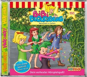 Bibi Blocksberg, Folge 150: Neustadt in Gefahr, Jubiläumshörspiel, Audio-CD - Bild 1