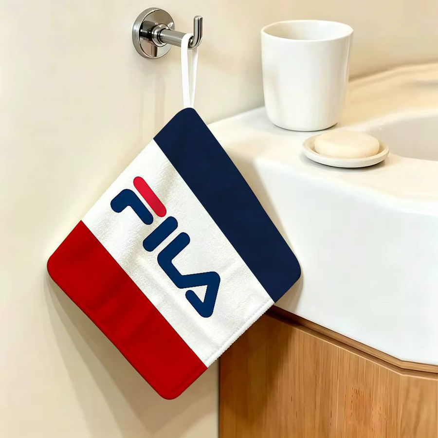FILA Haushaltshandtuch aus Polyester-Baumwolle mit Aufhängeschlaufe, Multicolour, Breite: 30,0 cm, Höhe: 25,0 cm - Bild 3