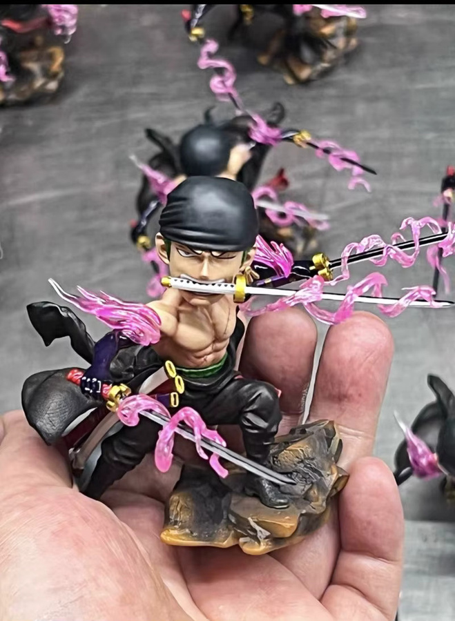 Bandai One Piece Asura Zoro G5 Serie, PVC Figur Modell, Bunt / Mehrfarbig - Bild 5