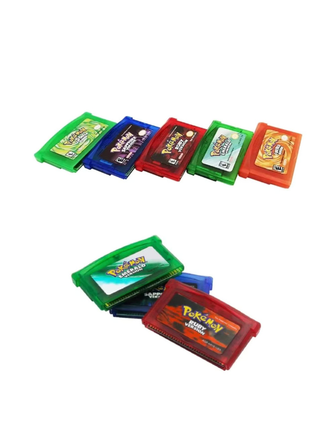 TAKARA TOMY Pokémon, 32-Bit-Videospielkassette, Rot, Grün, Bunt / Mehrfarbig - Bild 3