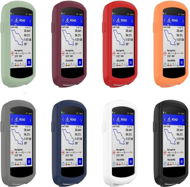 Schutzhülle aus Silikon für Garmin Edge 1040 GPS Computer in Schwarz - Bild 1