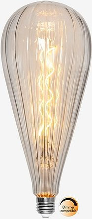 Star Trading LED Vintage Globe Leuchtmittel E27 P125 Transparent Warmweiß - Bild 1