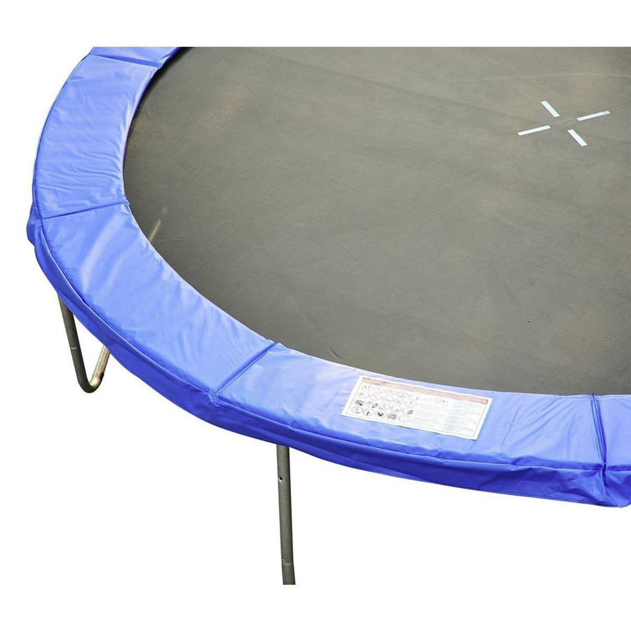 HOMCOM Trampolin Randabdeckung für Sicherheitsnetze, Farbe: Blau, Durchmesser: 366 cm - Bild 4