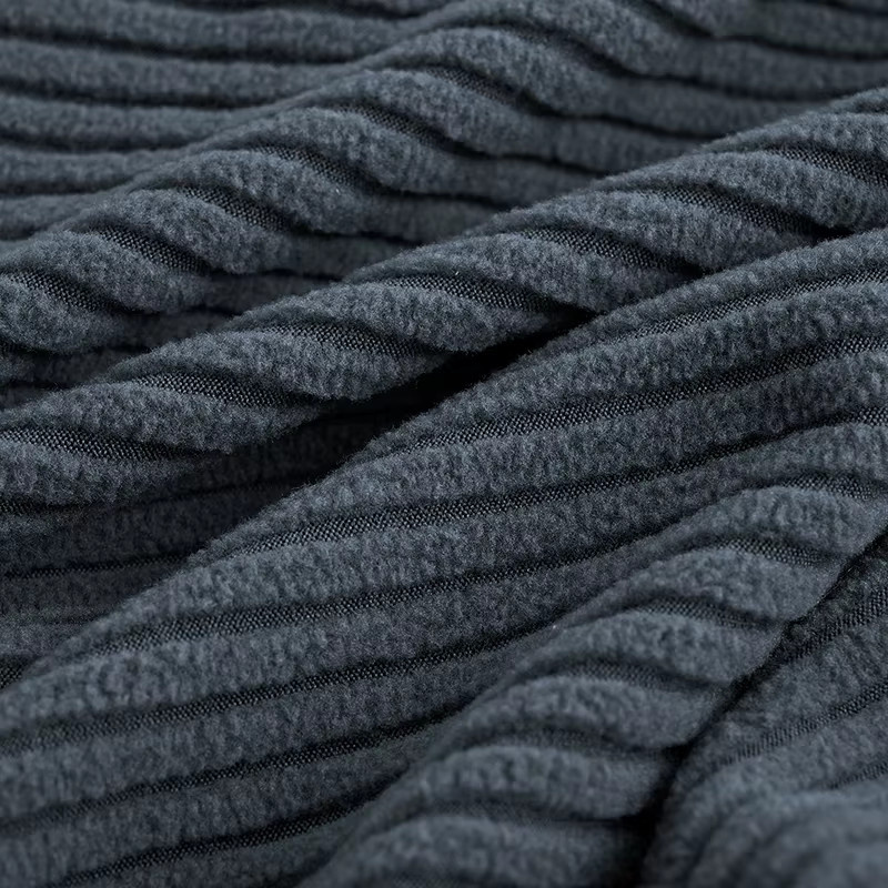 WANERQU Jacquard Stretch Büro Stuhl Abdeckung in Rot, Schmutzabweisender Elastan-Bezug für Sessel und Gaming-Sitze - Bild 4