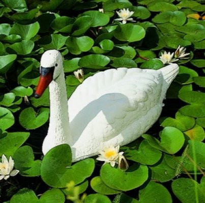 Teichdekoration Schwan - Bild 1