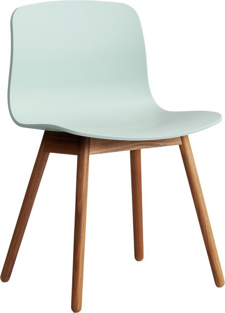 HAY About A Chair AAC 12 Designstuhl in Grün mit Eichengestell aus Polypropylen - Bild 1