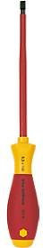 Wiha SoftFinish electric Schlitzschraubendreher VDE isoliert rot, Breite: 6,5 mm, Länge: 150 mm - Bild 2
