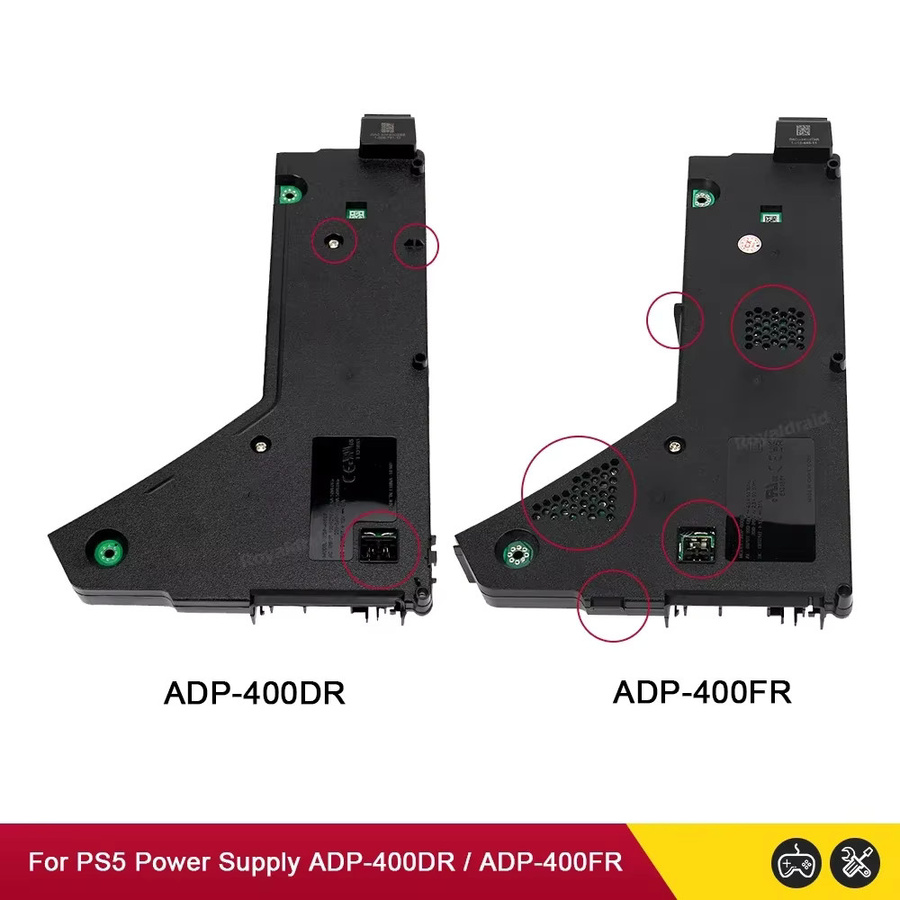 Hayoumon Power Adapter ADP-400FR für PlayStation 5 CFI-1215, Schwarz - Bild 2