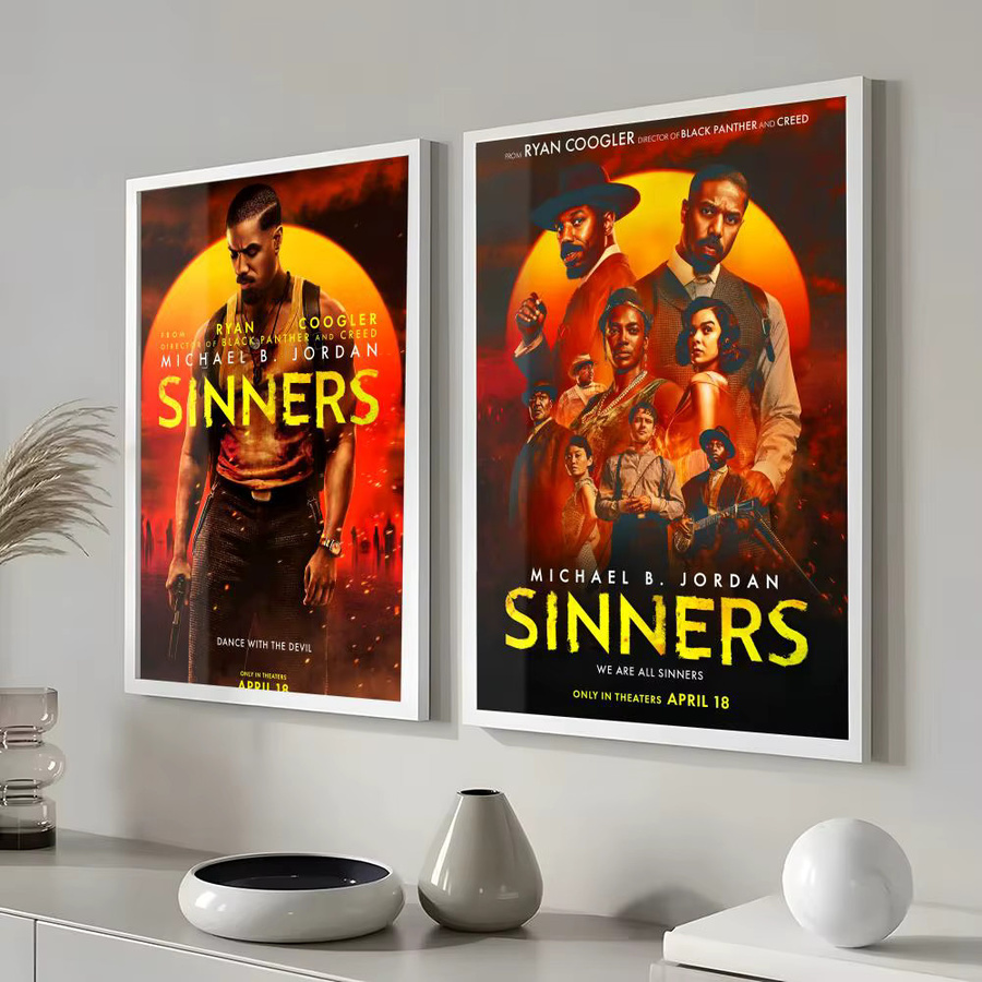S-Sinners Weltraum Wandkunst Poster Black1 für Zuhause, Büro und Restaurant - Bild 4