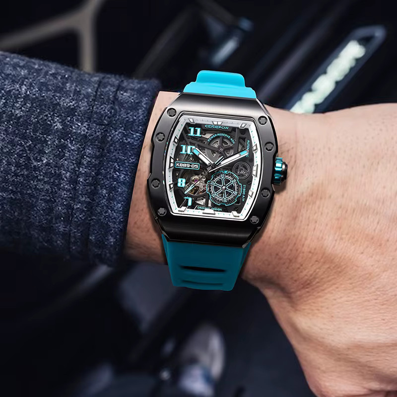 Pagani Designs Armbanduhr Automatik, Edelstahl, Schwarz, Herren - Bild 2