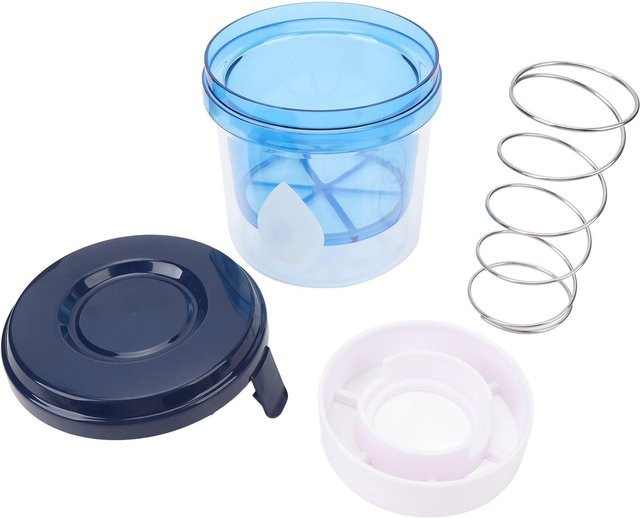 Tooarts Molkeabscheider für griechischen Joghurt und Nussmilch, wiederverwendbarer Seiher in Weiß und Transparent - Bild 1