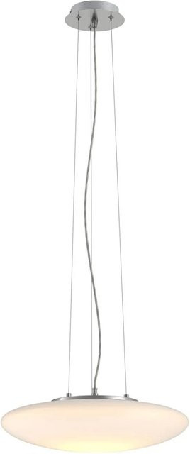 Lindby LED Pendelleuchte Gunda Modern Weiß Glas dimmbar - Bild 1