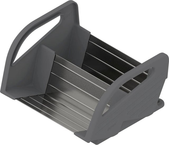 Blum Gewürz-Organizer Orga-Line Schubladen-Einsatz für Korpusbreite 300 mm, Breite: 21,2 cm, Farbe: Staubgrau Matt - Bild 1