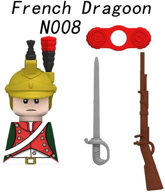 Mittelalterliche Napoleonic War Soldaten Figuren, Britische Französische Füsiliere, ab 14 Jahren - Bild 1