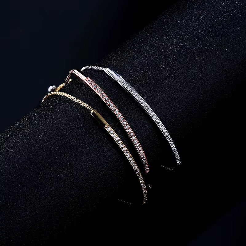 ZAKOL Armbänder, goldfarben, versilbert, Roségoldfarbe, Damen - Bild 2