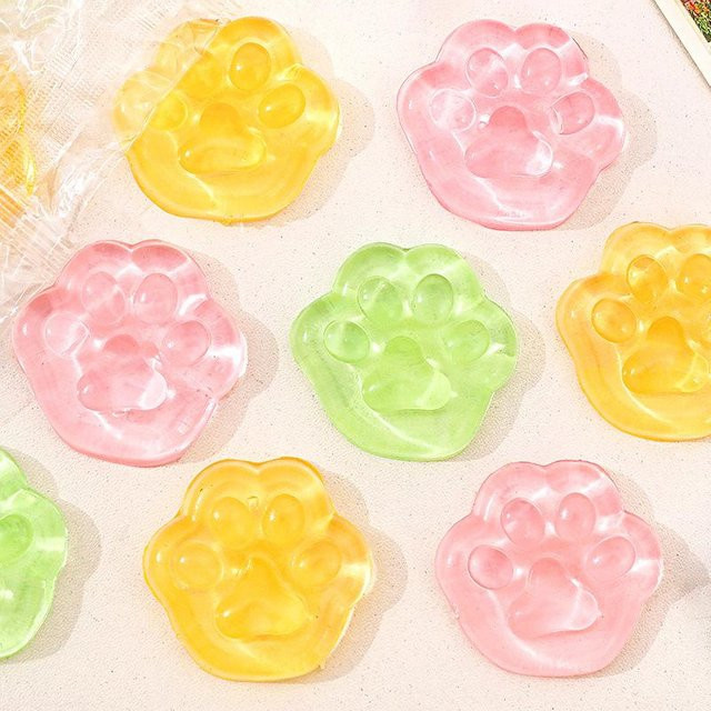 BC Pet Supplies Katzenpfote Quetschspielzeug, Transparent, Stressabbau - Bild 1