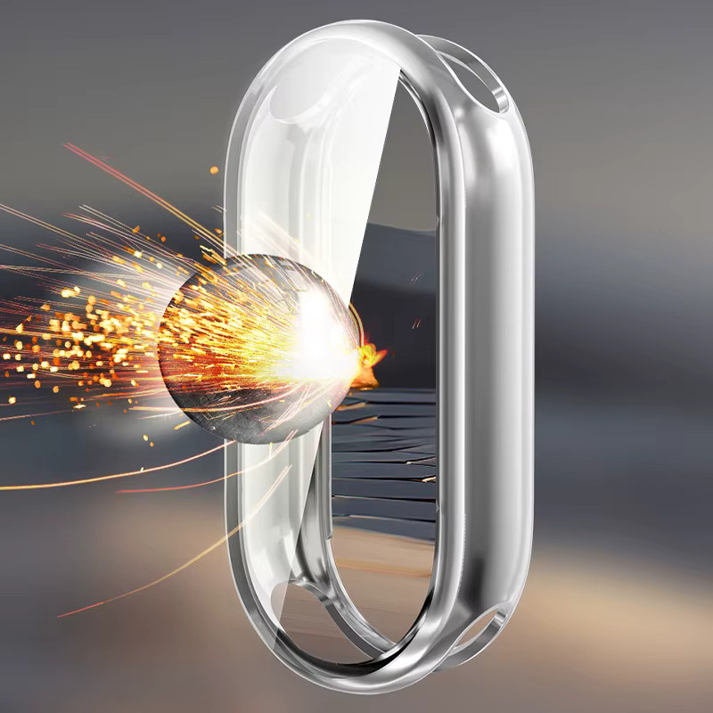 apband Hülle für Xiaomi Mi Band 10/9, TPU, transparent, Unisex - Bild 3
