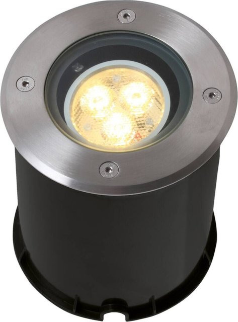 Näve LED-Bodeneinbauleuchte Forto in Silber, rund, B/H/T: 12,5 x 14,5 x 12,5 cm - Bild 2