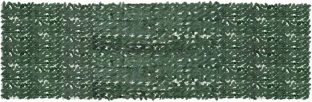 vidaXL Balkon-Sichtschutz mit dunkelgrünen Blättern, Breite: 500 cm, Höhe: 150 cm - Bild 1