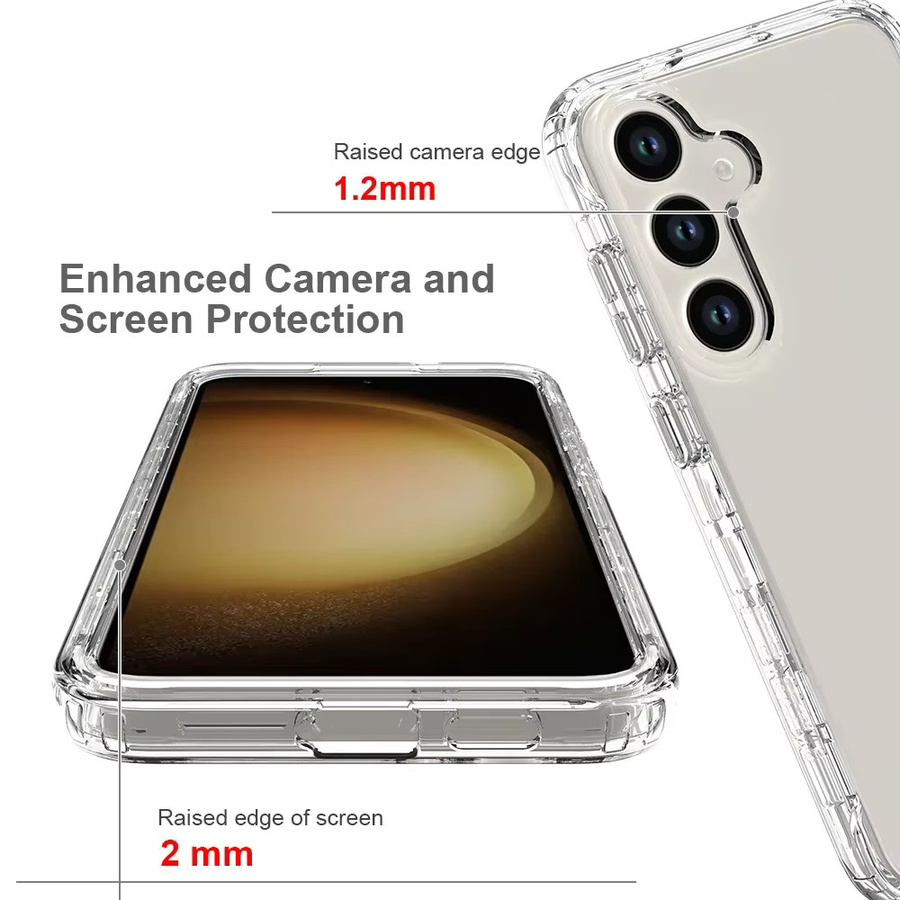 Transparente Handyhülle von szHAIyu für Samsung Galaxy S24 FE S25 S23 Ultra S22 S21 S20 Plus A56 A36 A26 A16 A06 A55 A35 A25 A15 A54 - Bild 3