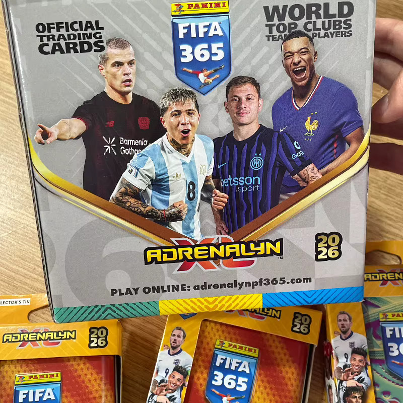 Panini Fußball-Sammelkarten Stift-Aufbewahrungsdose, Mystery-Box, Adventkalender - Bild 2