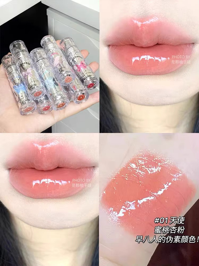 FLORTTE Lip Paint Lipgloss, Glänzend, Unisex - Bild 2
