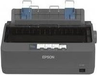 Epson LX-350 Nadeldrucker mit 9-Pin-Druckkopf, USB, Parallel und Seriell in Schwarz-Grau-Weiß - Bild 1