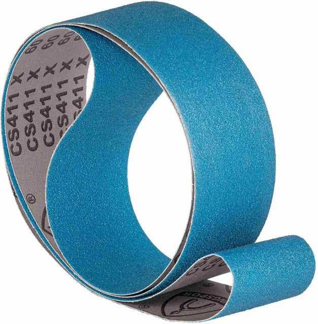 Klingspor Schleifband CS411X für Metall, Korn 60, B: 100 mm, L: 915 mm, 5 Stück - Bild 1