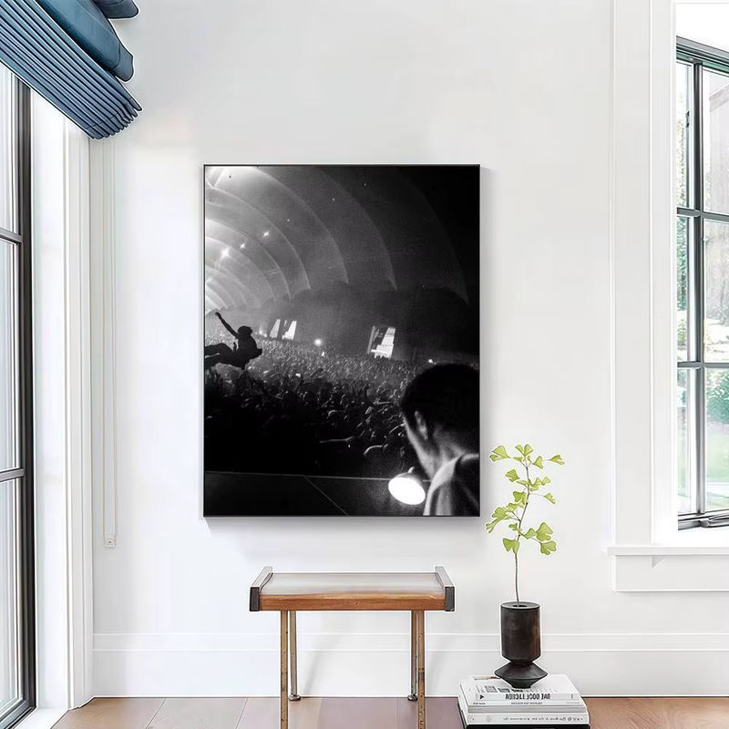 SINGER F-Fred again Album Poster-Aufkleber in Schwarz für deine Wohnzimmer- und Schlafzimmer-Dekoration B/H: 25 x 25 cm - Bild 4