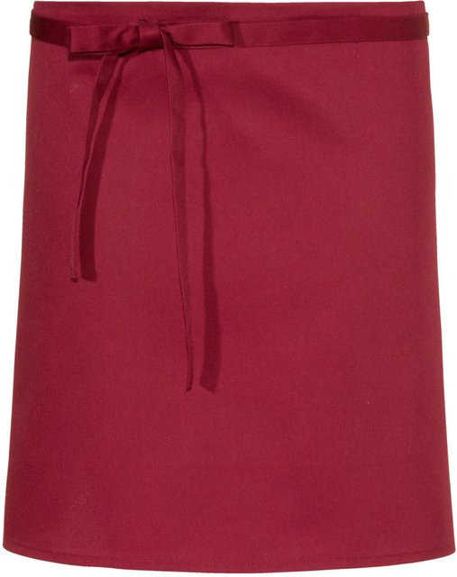 PULSIVA Schürze Benjamin für Erwachsene, Farbe: Bordeaux, 3er Pack, B: 45 cm, H: 80 cm - Bild 1
