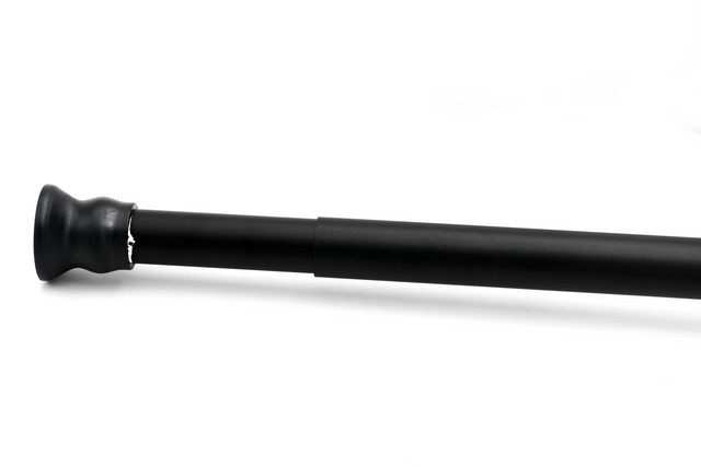 RIDDER Federstange Wien aus Aluminium in Schwarz, Höhe: 70 - 115 cm - Bild 1