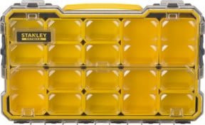 Stanley Profi-Organizer FatMax mit 16 Fächern in Transparent und Gelb - Bild 1