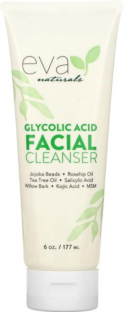 Eva Naturals Gesichtsreiniger mit Glykolsäure, AHA, Reife Haut - Bild 1