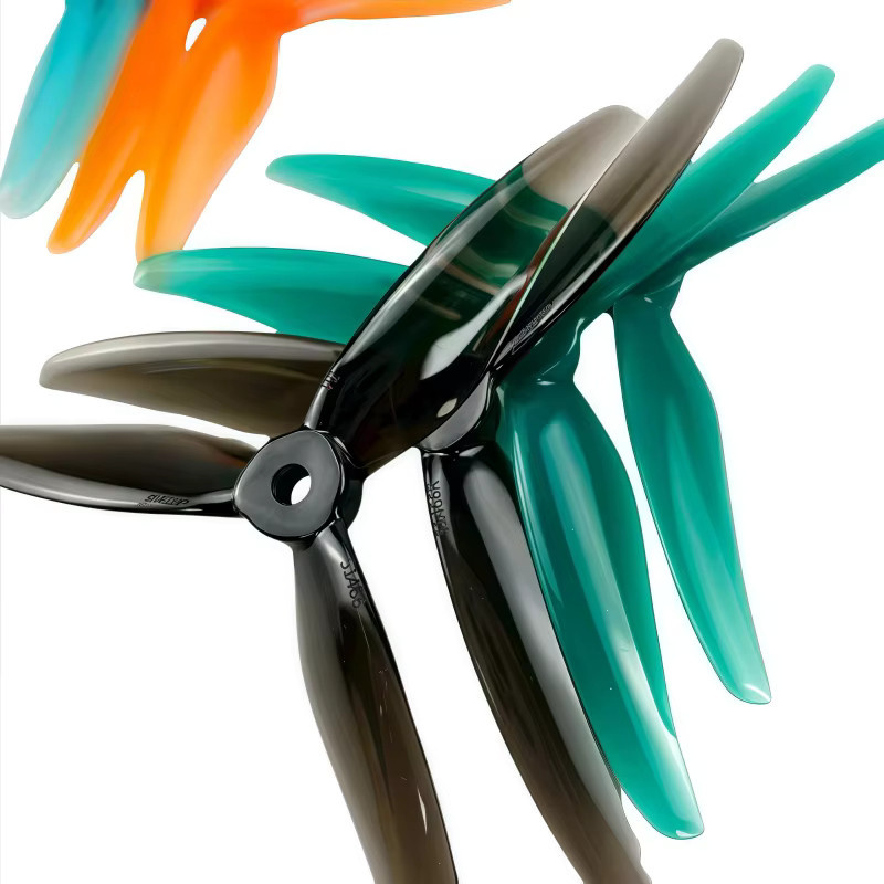 GEMFAN Qianfeng 51466v2 Fünf Zoll Dreiblatt-Kreuz FPV Racing Paddle Flower Fly Propeller, Vorwärts- und Rückwärtspropeller - Bild 2